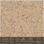 Formica® Placa De Superficie Sólida Everform™ Mod. 306 Ginger Root Mist .76 X 3.66 mts. Espesor 12 mm.