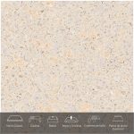 Formica® Placa de Superficie Sólida Everform™ Mod. 386 Creme Granite .76 X 3.66 mts. Espesor 12 mm.