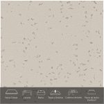 Formica® Placa De Superficie Sólida Everform™ Mod. 608 Limed Concrete .76 X 3.66 mts. Espesor 12 mm.