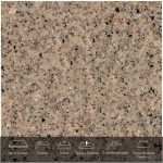 Formica® Placa De Superficie Sólida Everform™ Mod. 652 Pecan Mosaic .76 X 3.66 mts. Espesor 12 mm.