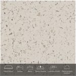 Formica® Placa De Superficie Sólida Everform™ Mod. 749 Gray Renew .76 X 3.66 mts. Espesor 12 mm.