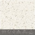 Formica® Placa de Superficie Sólida Everform™ Mod.758 Bianco Mineral .76 X 3.66 mts. Espesor 12 mm.