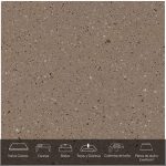 Formica® Placa De Superficie Sólida Everform™ Mod. 763 Coffe Silica .76 X 3.66 mts. Espesor 12 mm.