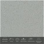 Formica® Placa De Superficie Sólida Everform™Luna Fossil .76 X 3.66 mts. Espesor 12 mm.