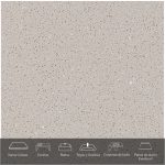 Formica® Placa De Superficie Sólida Everform™ Mod. 781 Luna Concrete .76 X 3.66 mts. Espesor 12 mm.