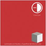 Formica® ColorCore® Spectrum Red Mismo Núcleo 1.22 x 3.05 mts. Laminado En Acabado Mate
