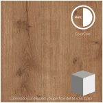 Formica® ColorCore® Planked Urban Oak Mismo Núcleo 1.22 x 3.05 mts. Laminado En Acabado Mate