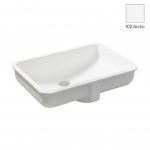 Formica® Tarjas y Ovalines Vanity Bowls 1812 V 49.53x36.3x17.1cm Color Arctic