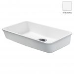 Formica®  Tarjas y Ovalines Kitchen Sink 2716US 72.3x44.4x2.7cm Color Arctic