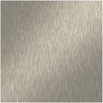 Formica® Decometal® Lámina Con Backer Acabado Cepillado M. M9427 Champagne Stainless 1.22 X 2.44 mts.