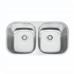 Tarjas doble 602, calibre 18, Acero Inoxidable